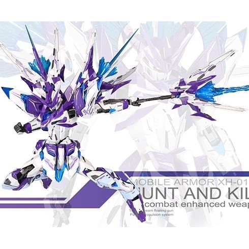 SNAA Mobile Armor XH-01 Hunt and Kill Hunting Falcon Purple Version