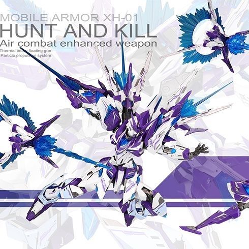 SNAA Mobile Armor XH-01 Hunt and Kill Hunting Falcon Purple Version