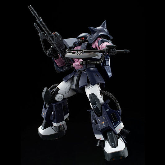 Premium Bandai RG 1/144 Zaku 2 MS-06R-1A Black Tri-Stars