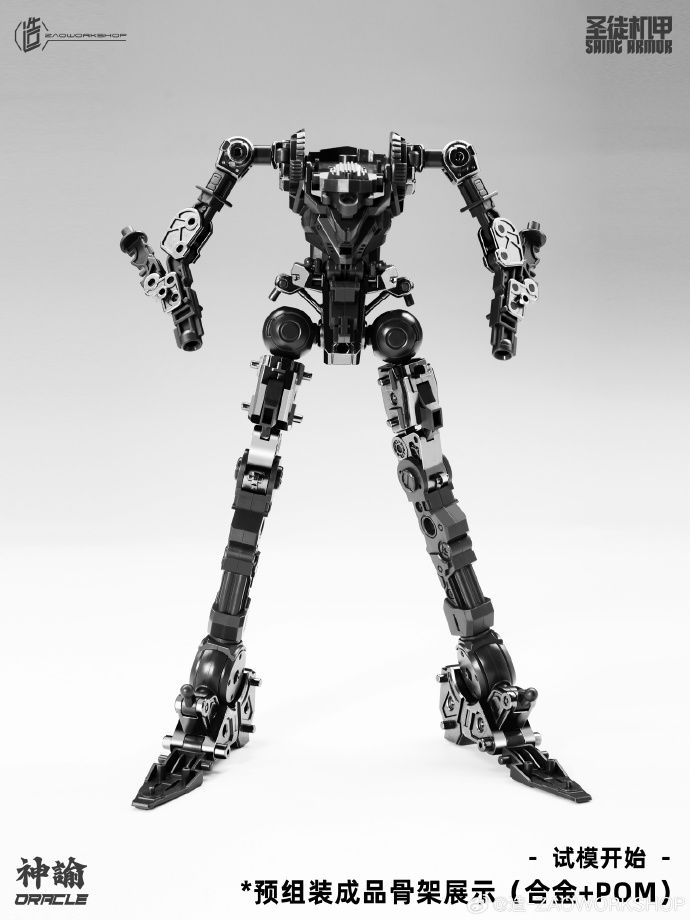 ZAO WORKSHOP 1/100 Oracle Transforming Metal Frame Model Kit
