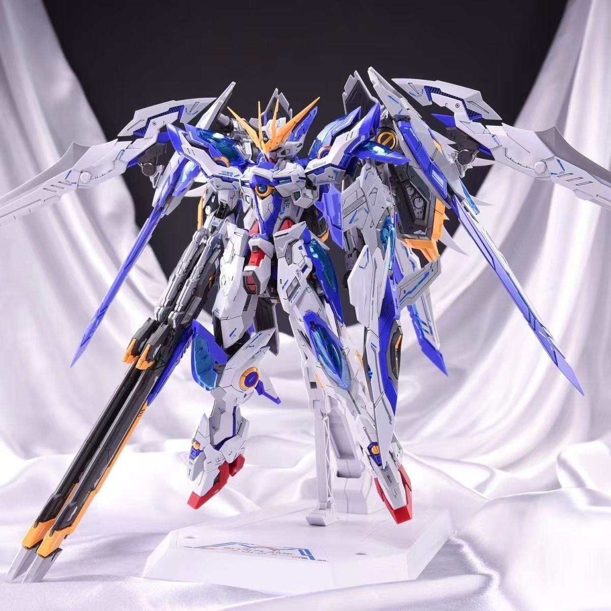 ZZA Blue Flame Metal Frame Model Retail Box Version