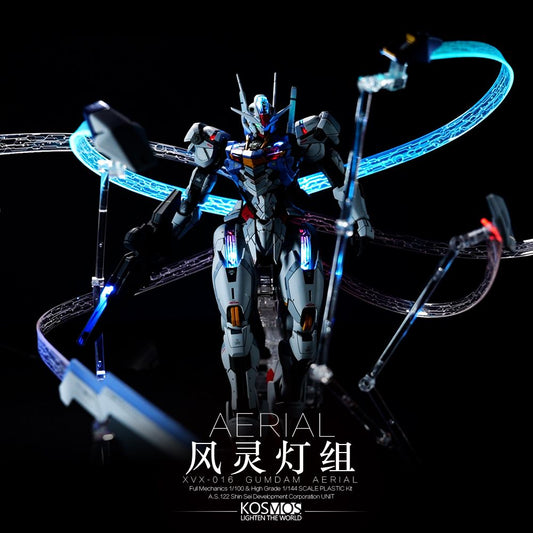 Kosmos FM 1/100 Aerial Gundam and Bits LED Lighting Set