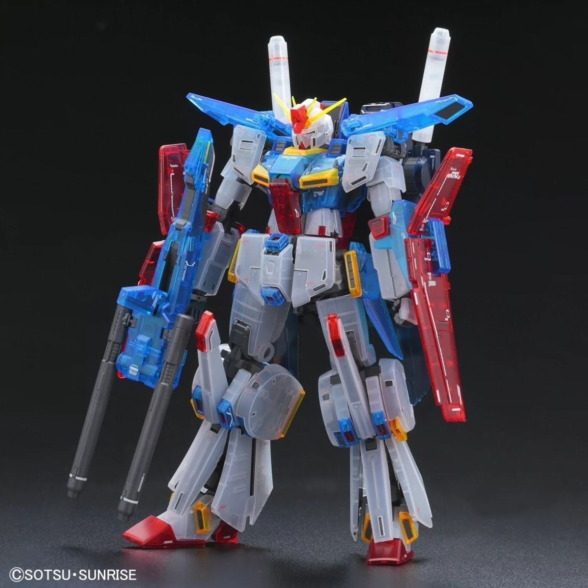 Premium Bandai MG 1/100 ZZ Gundam Ver Ka Clear Ver