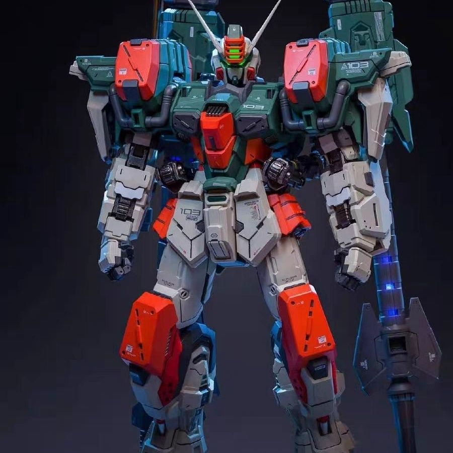 Moshow Poison Toys 1/72 Hurricane Buster Gundam Metal Figure