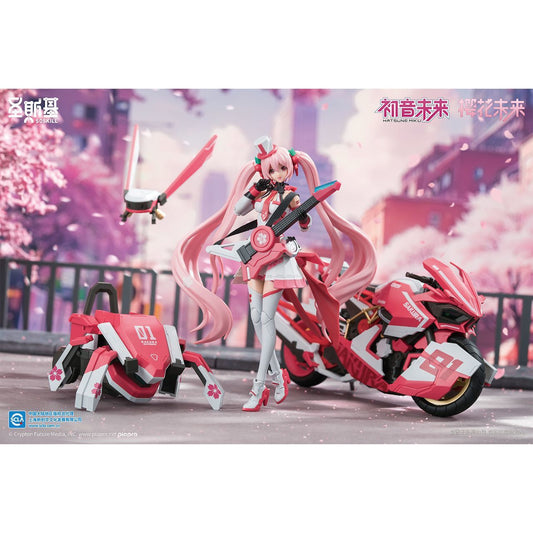 SOSKILL X Hatsune Miku Project Sekai: Colorful Stage! feat. Hatsune Miku Sakura Mirai (Pink Sonic Boom Ver.) Model Kit