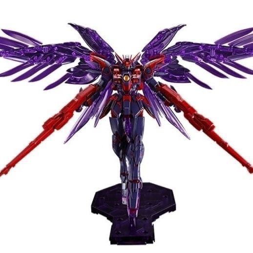 Bandai Gundam Base China Exclusive - MG 1/100 Gundam Wing Zero (Cross Contrast Color) Clear Purple