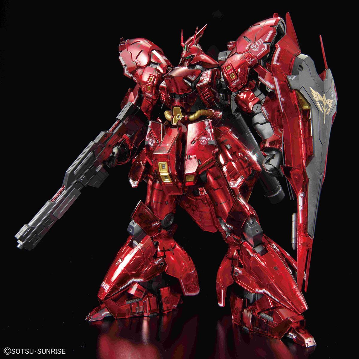 Gundam Base Limited RG 1/144 MSN-04 Sazabi Mechanical Core Clear