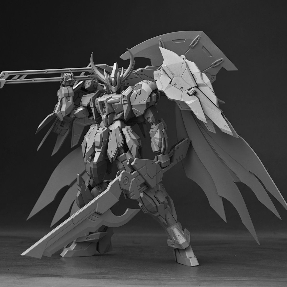 SNAA BE 1/144 Lancelot Giant Axe Model Kit