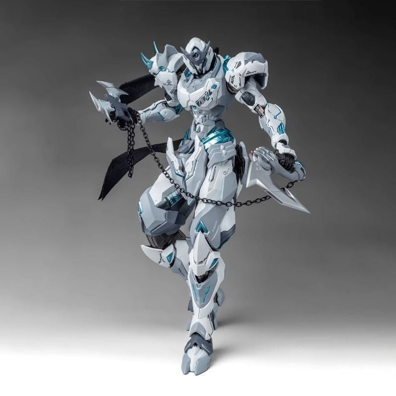 Cang Dao Model 1/72 CD-07W Ninja Zhan Ming White Ghost Version Metal Frame Figure
