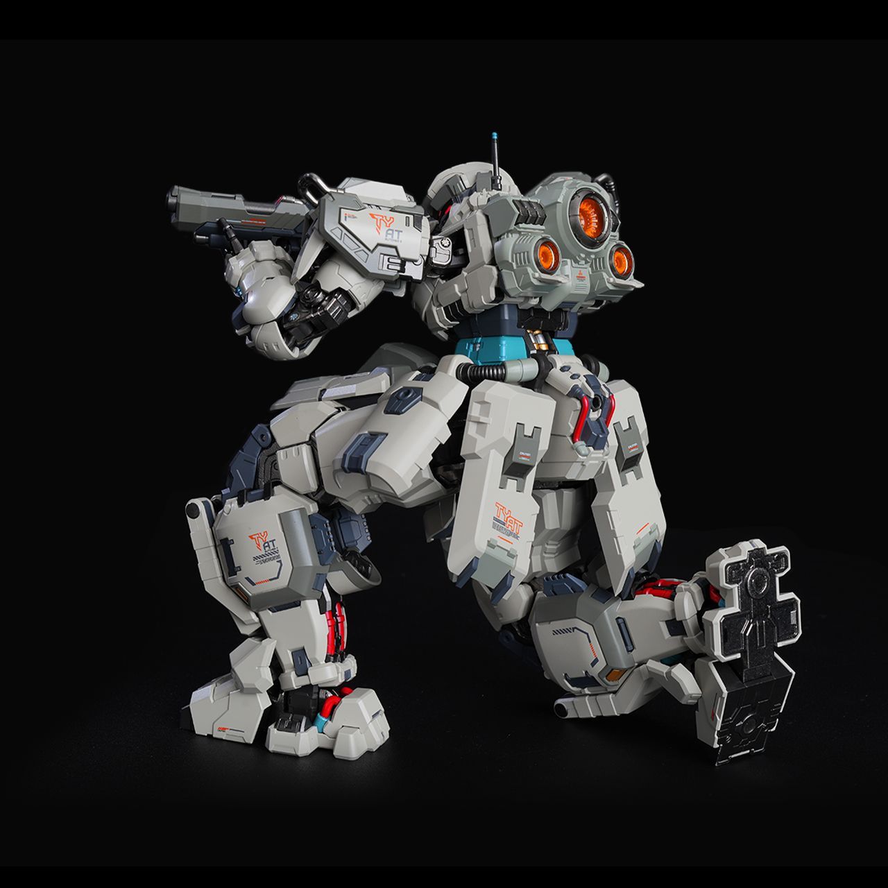 Moshow Illustrious Class Tyrant Squad Metal Figure