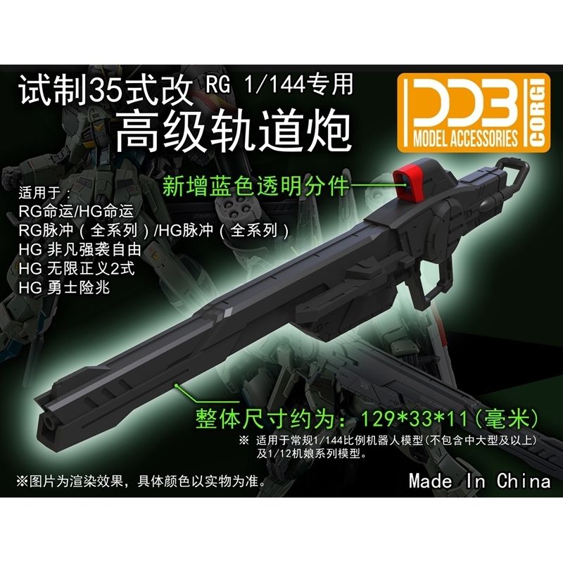 DDB Gundam Seed Freedom Premium Railgun Spec II