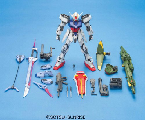 BANDAI HOBBY MG 1/100 STRIKE GUNDAM LAUNCHER / SWORD