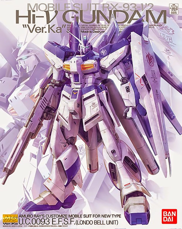 BANDAI HOBBY MG 1/100 Rx-93-v2 Hi Nu Gundam Ver.Ka