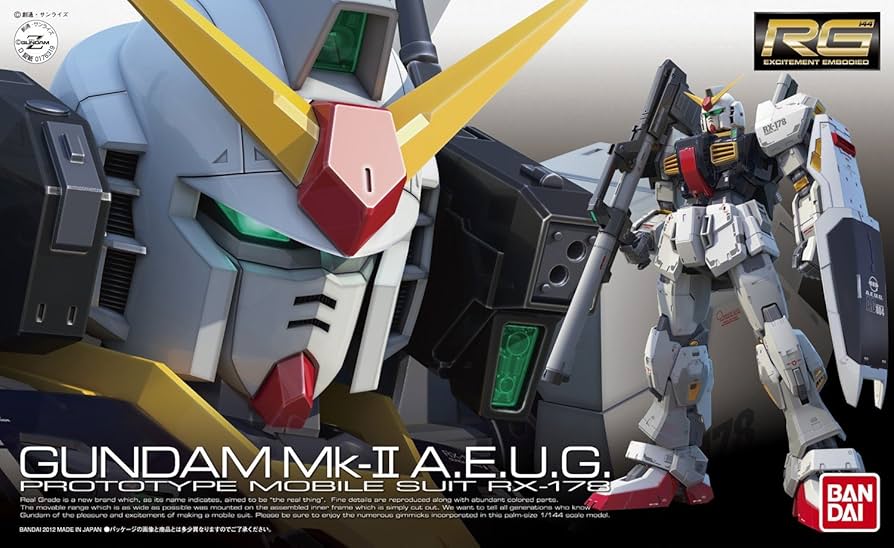 BANDAI Hobby RG 1/144 #08 RX-178 Gundam MK-II (AEUG)