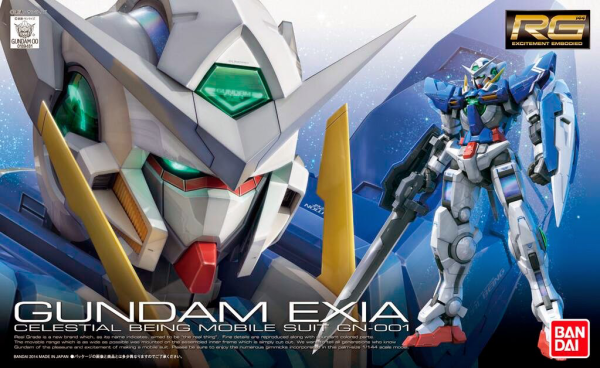 BANDAI Hobby RG 1/144 Gundam Exia