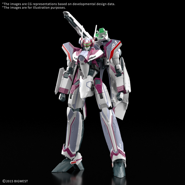 BANDAI HOBBY HG 1/100 VF-31C SIEGFRIED (MIRAGE FARINA JENIUS USE)