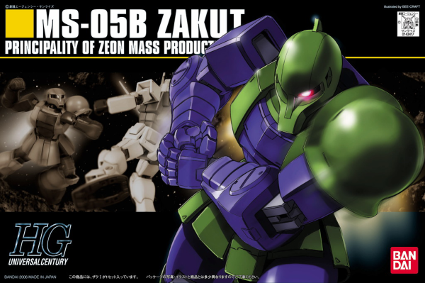 BANDAI HOBBY HGUC 1/144 #64 Zaku I