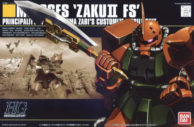 BANDAI Hobby HGUC 1/144 #34 MS-06FS Zaku 2