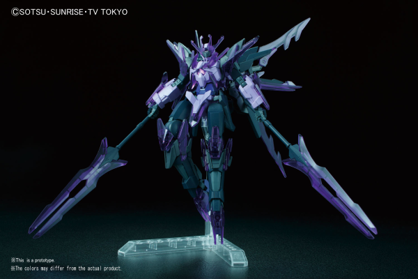 BANDAI Hobby HGBF 1/144 Transient Gundam Glacier