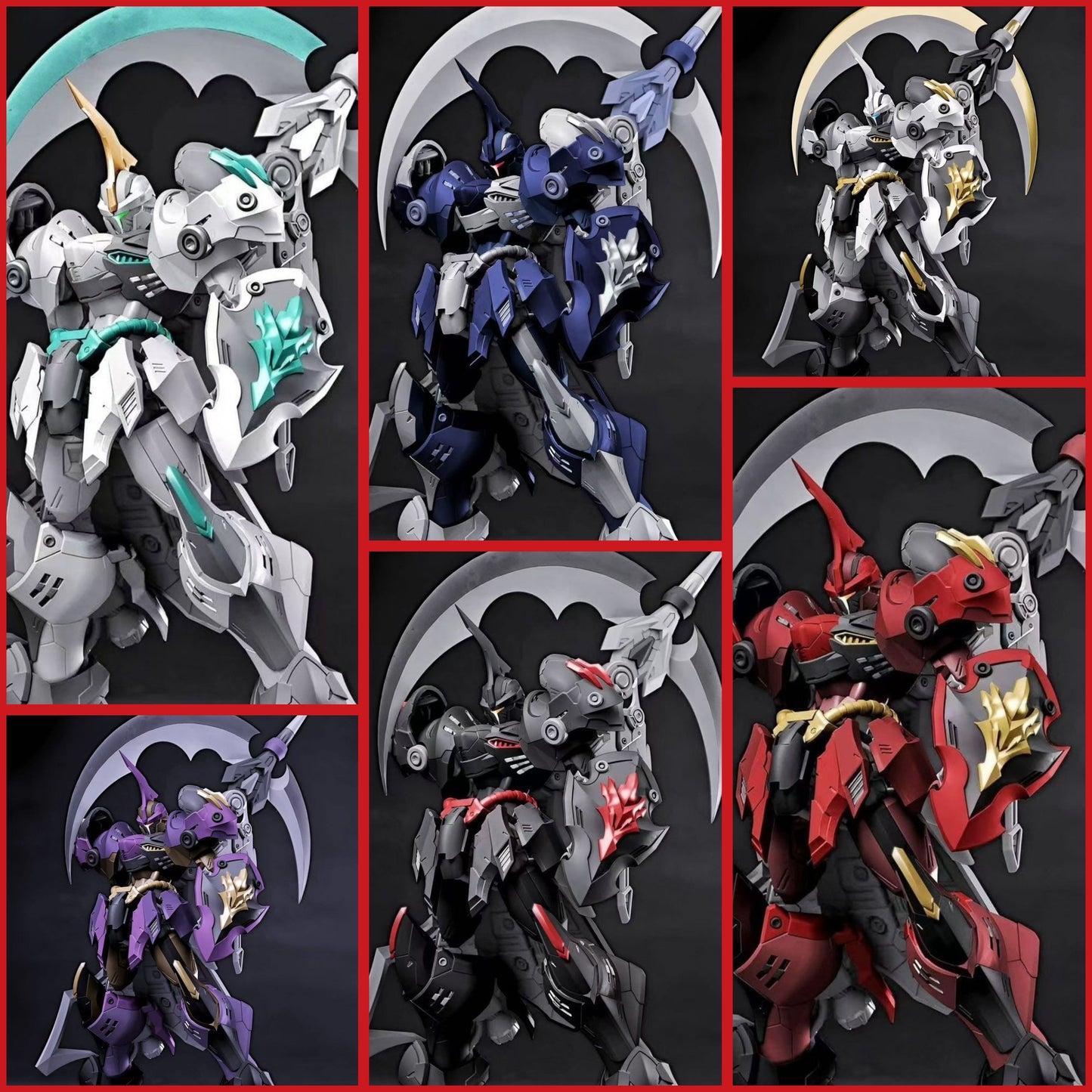 Custom SNAA BE 1/144 Iron Sickle Model Kit