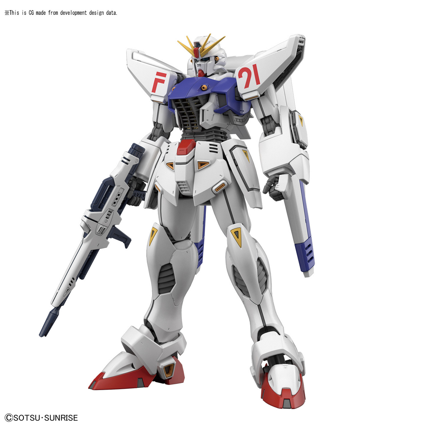BANDAI Hobby MG 1/100 GUNDAM F91 Ver.2.0