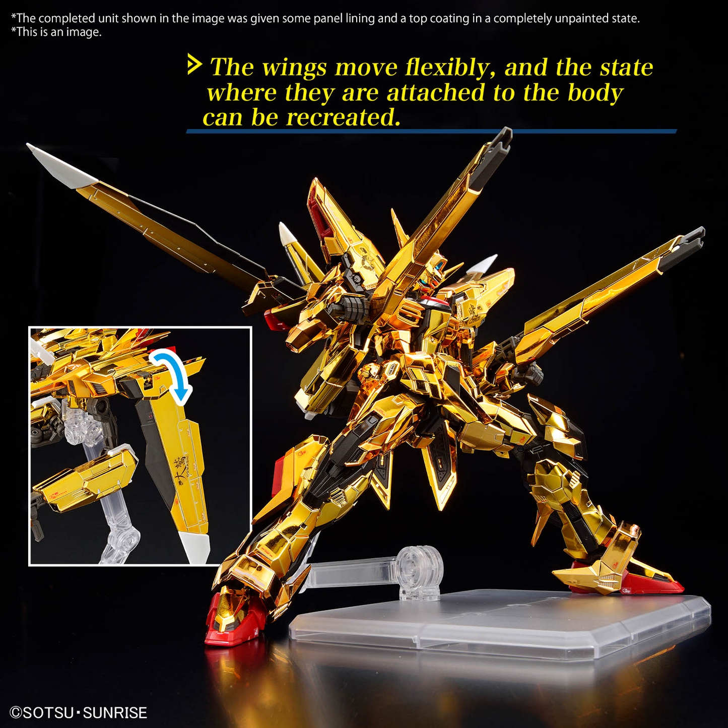 Bandai RG 1/144 Akatsuki Gundam Oowashi Pack