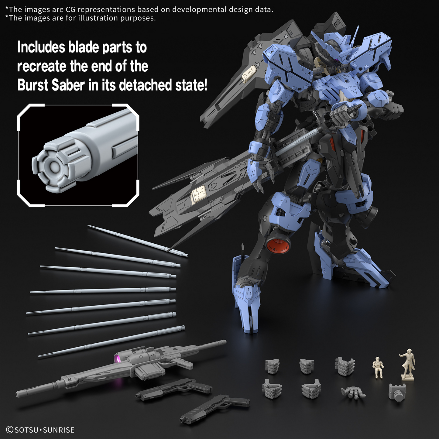 Bandai Hobby MG 1/100 Gundam Vidar