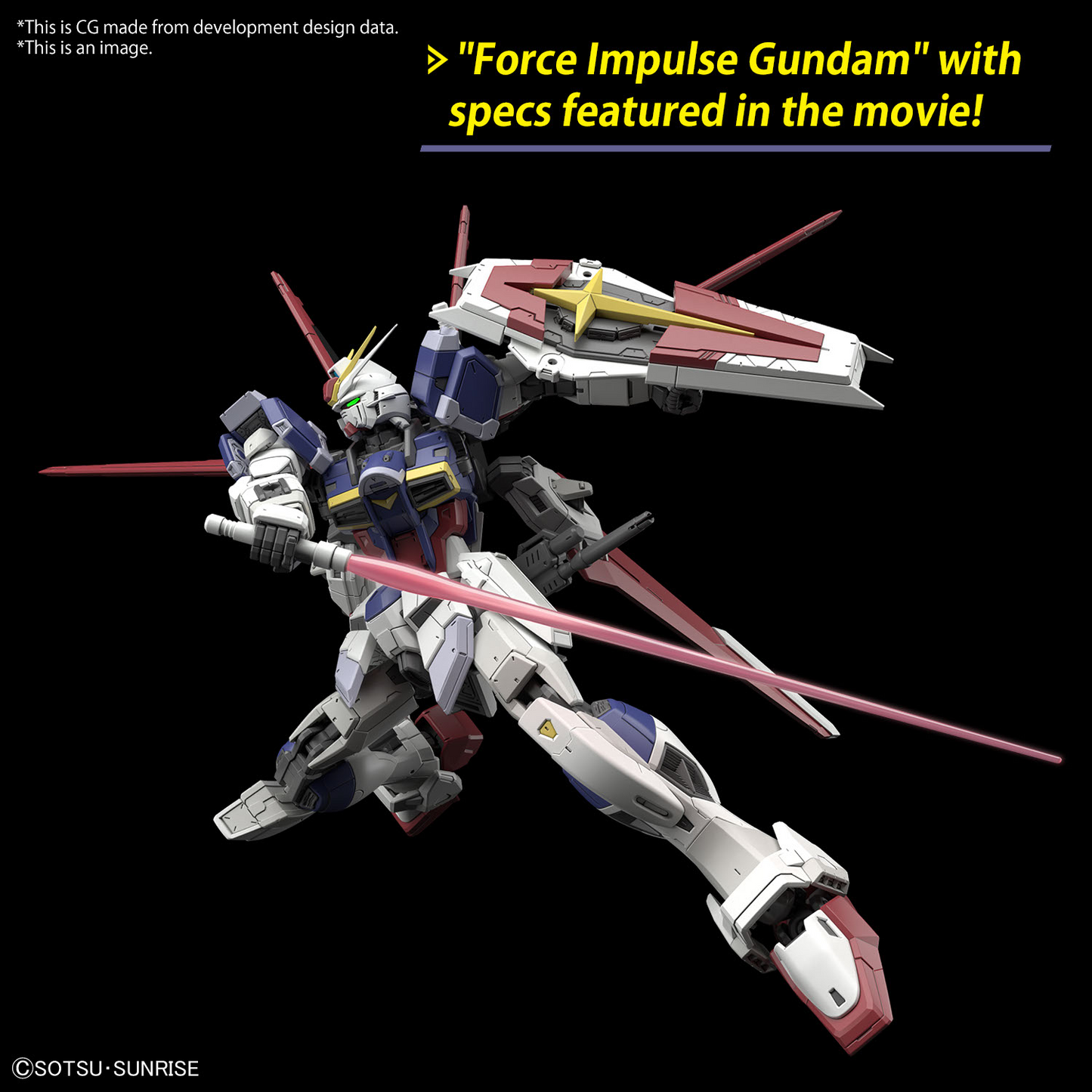 BANDAI Hobby RG 1/144 FORCE IMPULSE GUNDAM Spec II