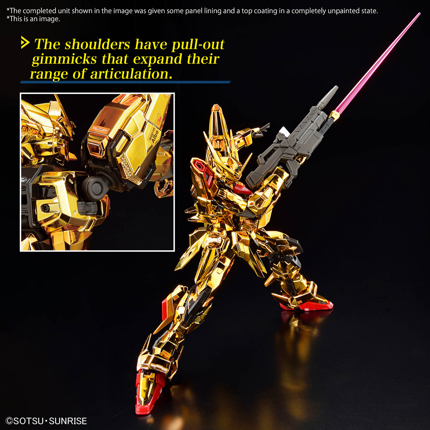 Bandai RG 1/144 Akatsuki Gundam Oowashi Pack
