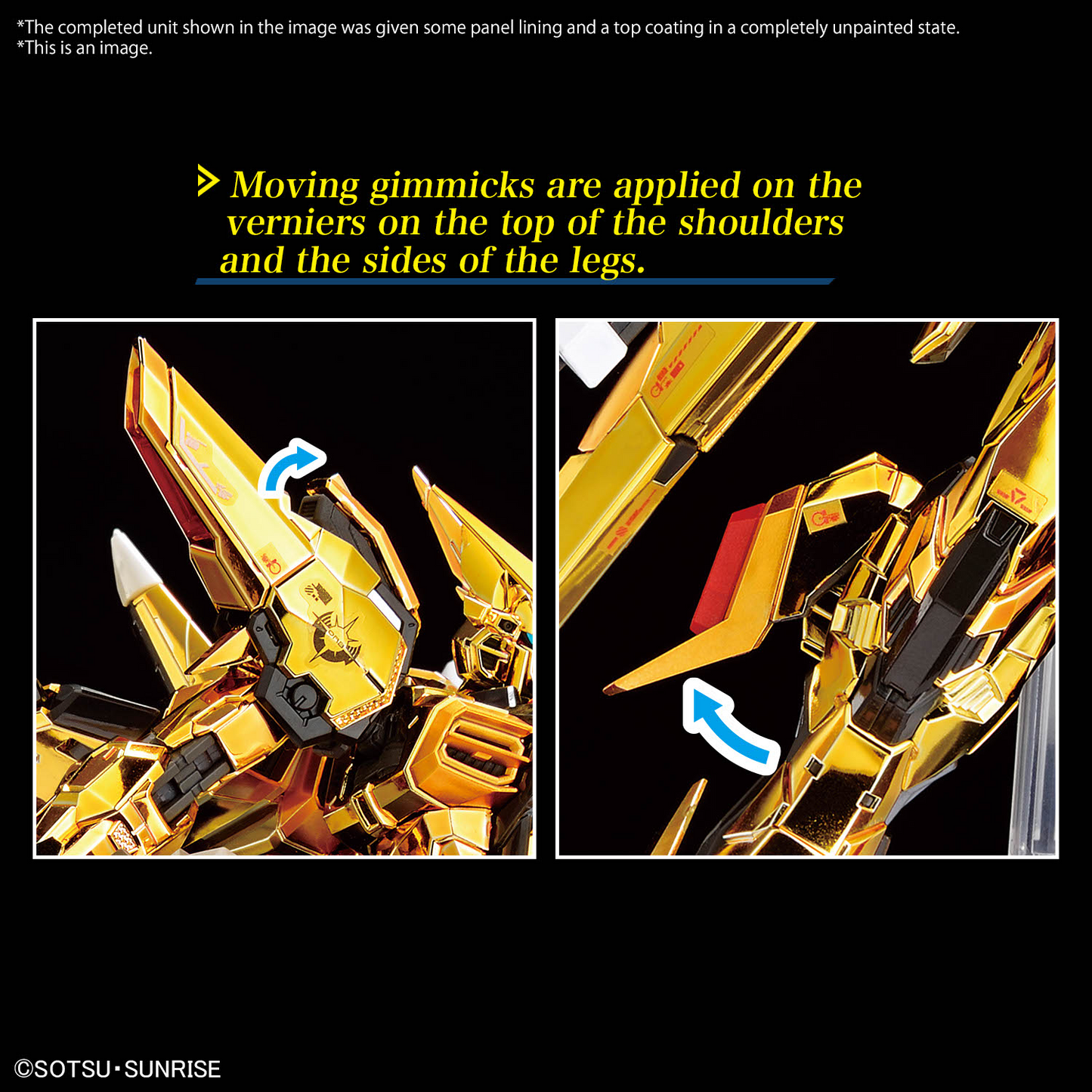 Bandai RG 1/144 Akatsuki Gundam Oowashi Pack