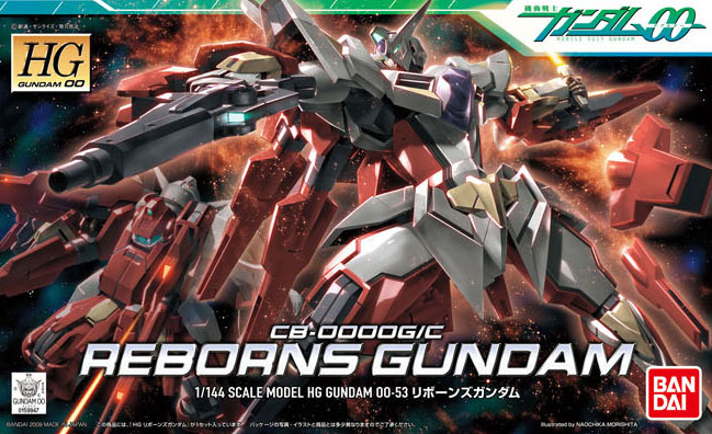BANDAI Hobby HG 1/144 #53 Reborns Gundam