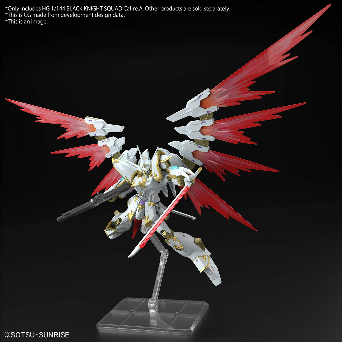 Bandai HG 1/144 Black Knight Squad Cal-re A