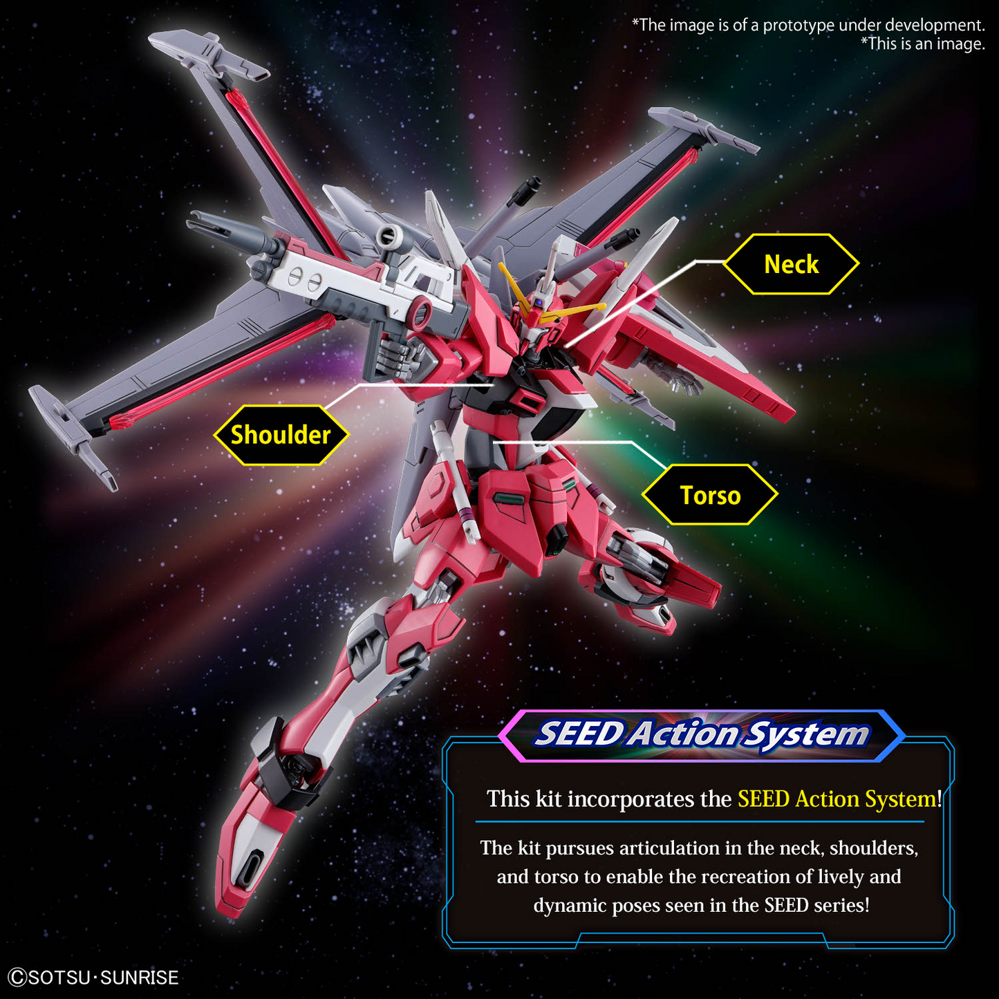 BANDAI Hobby HG 1/144 INFINITE JUSTICE GUNDAM Type Ⅱ