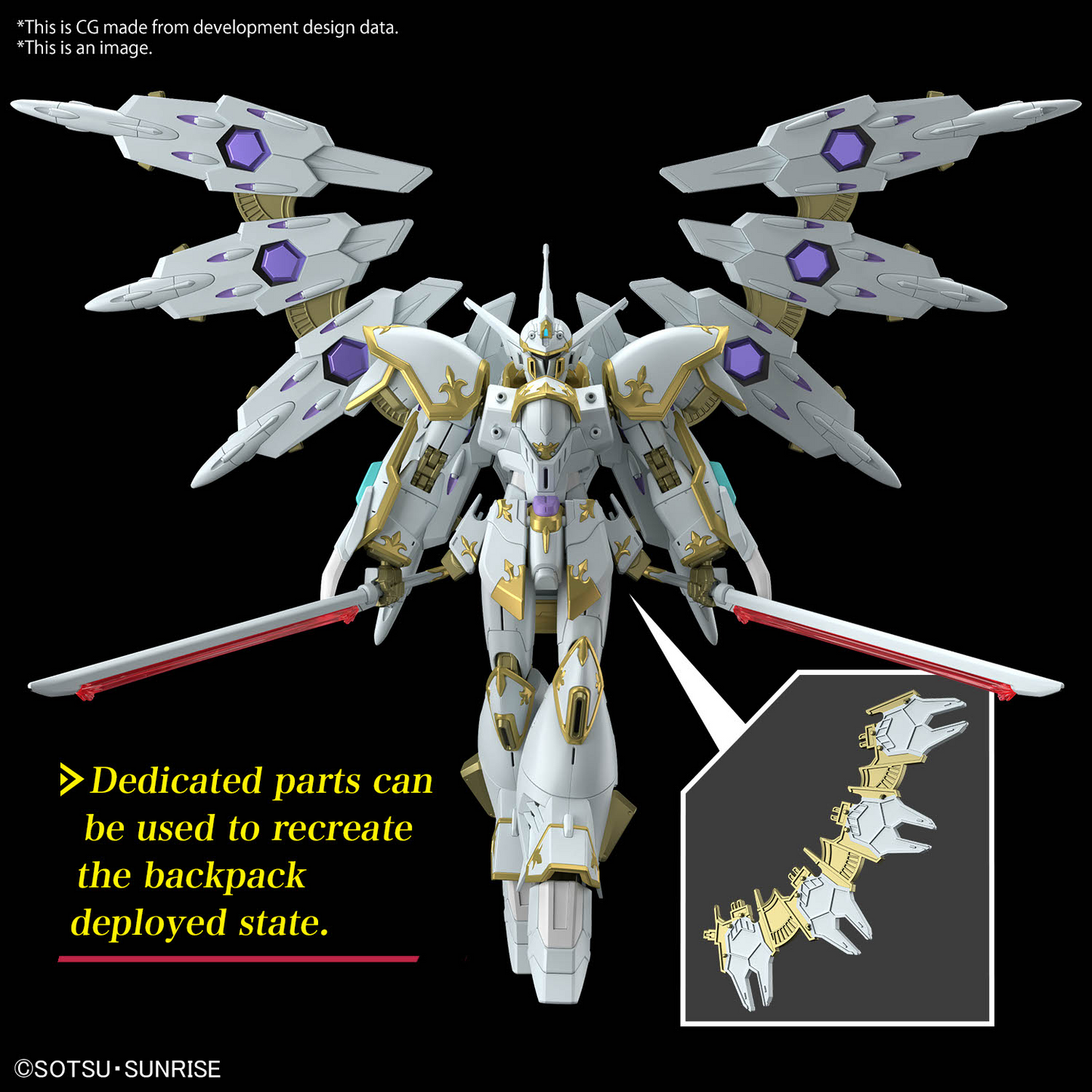 Bandai HG 1/144 Black Knight Squad Cal-re A