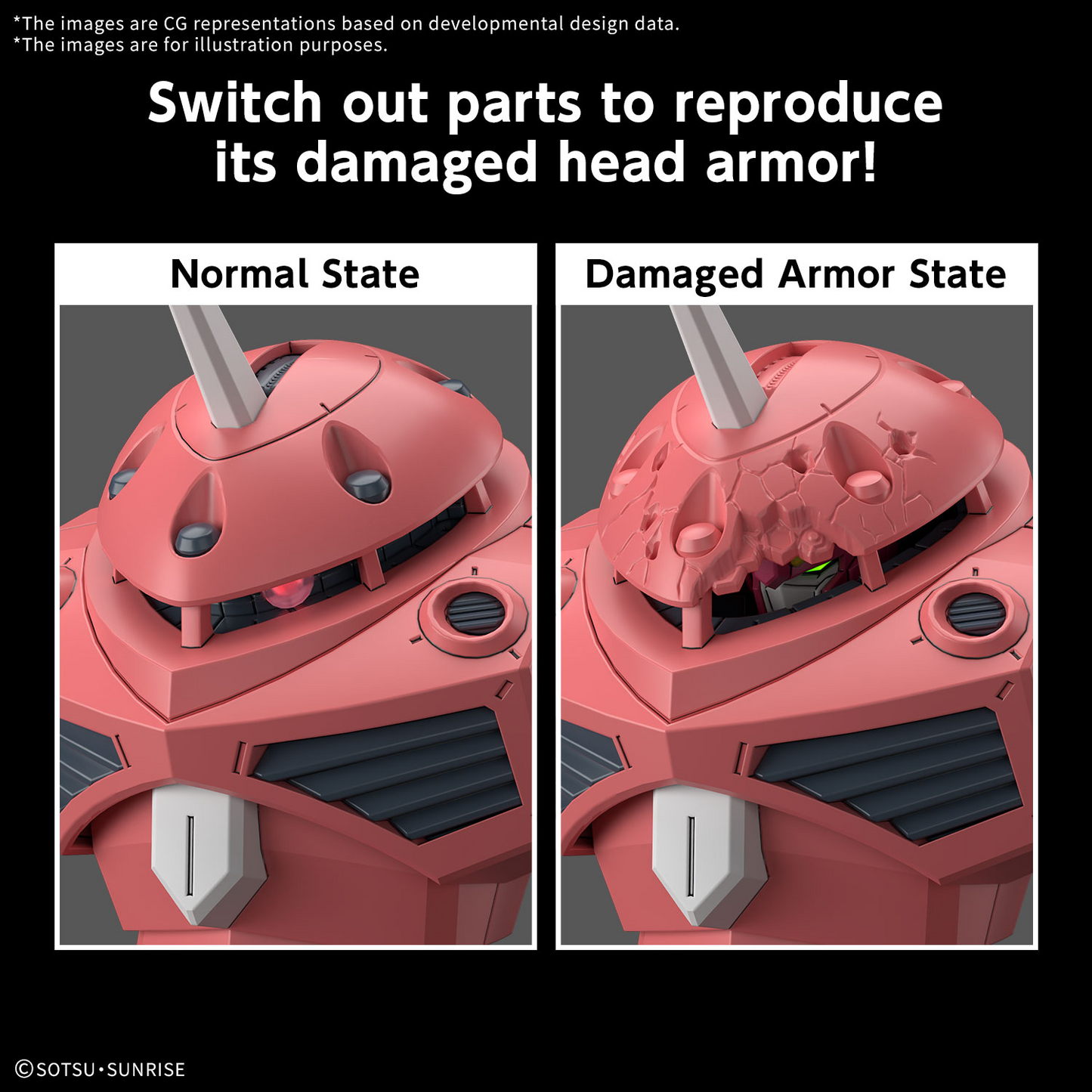 Bandai Hobby HG 1/144 Z'Gok (SEED Freedom Ver)