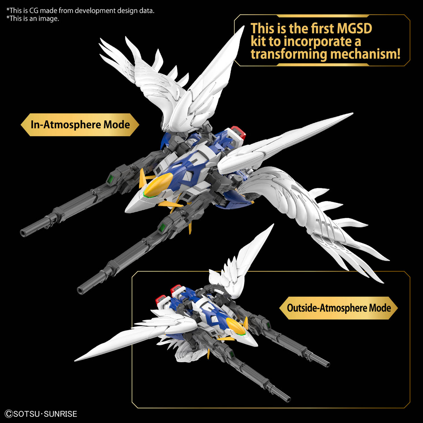 BANDAI HOBBY MGSD WING GUNDAM ZERO EW