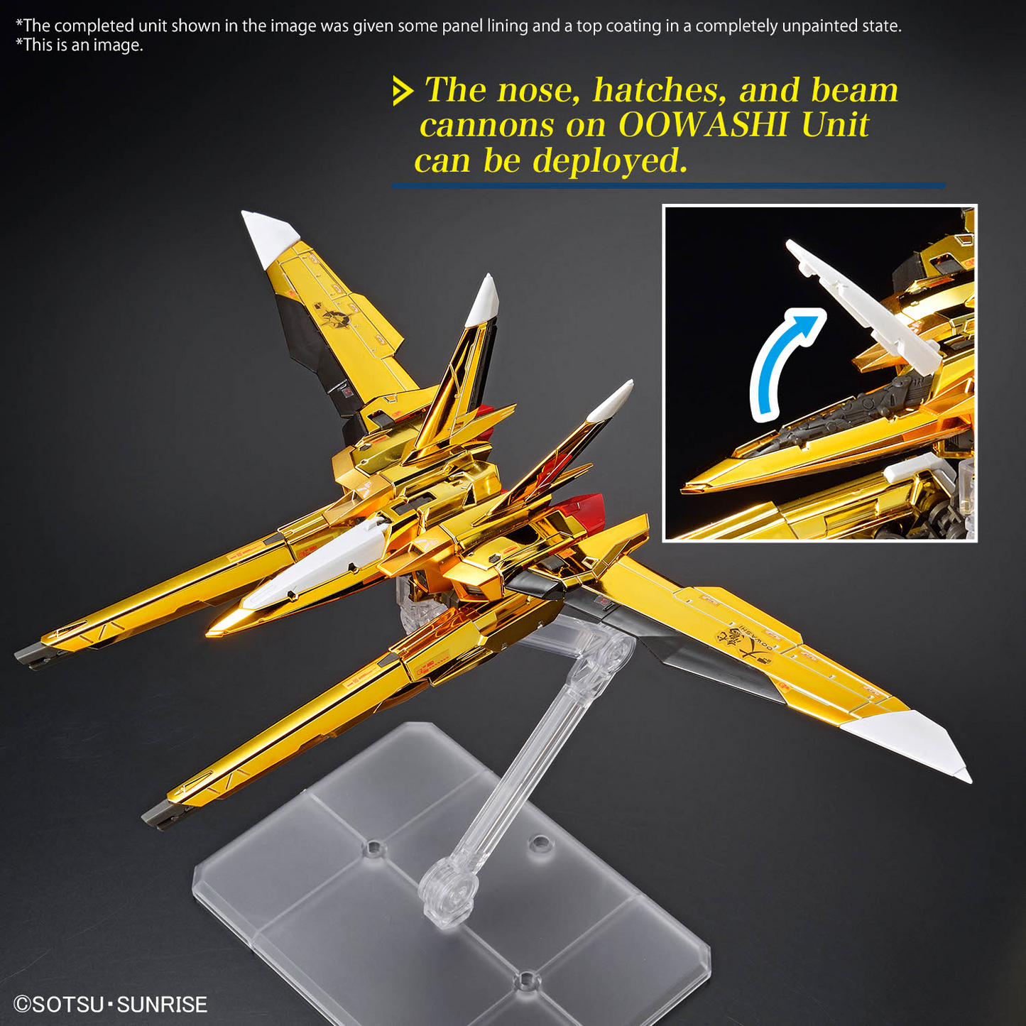Bandai RG 1/144 Akatsuki Gundam Oowashi Pack