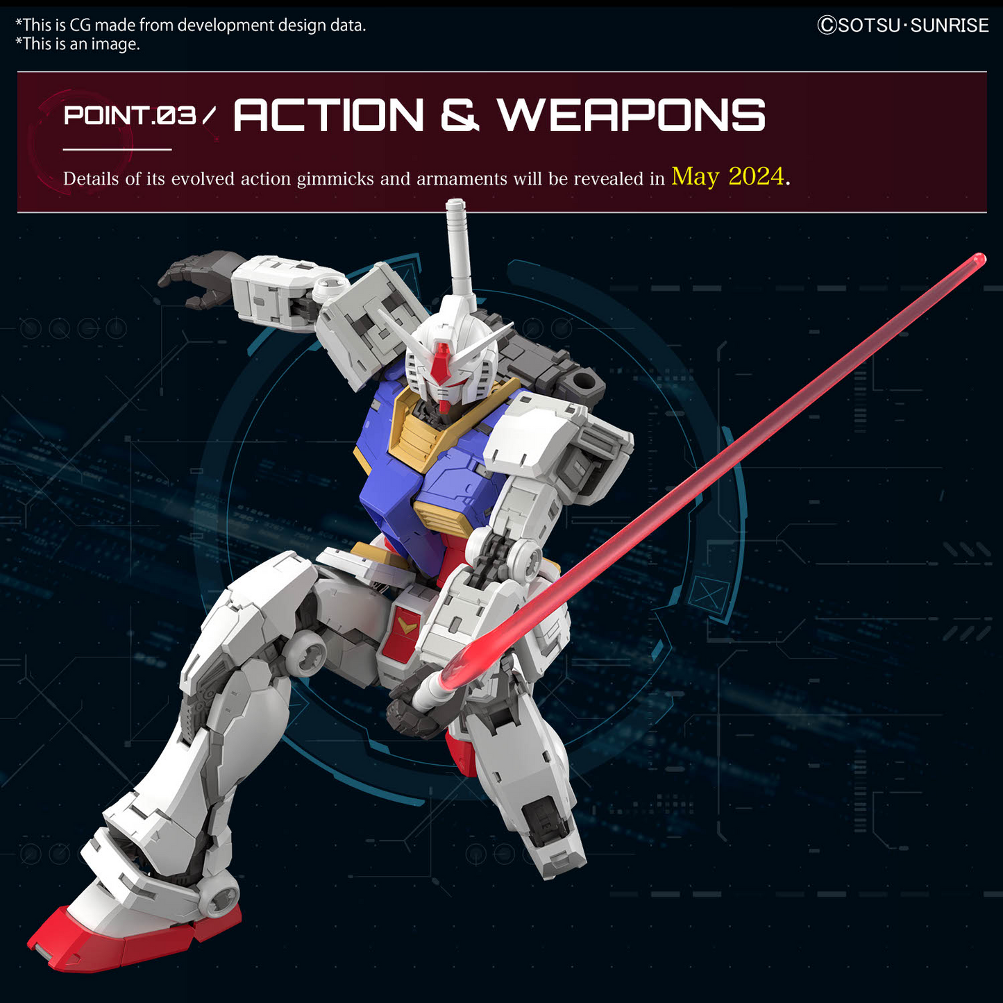 Bandai RG 1/144 RX-78-2 GUNDAM Ver.2.0