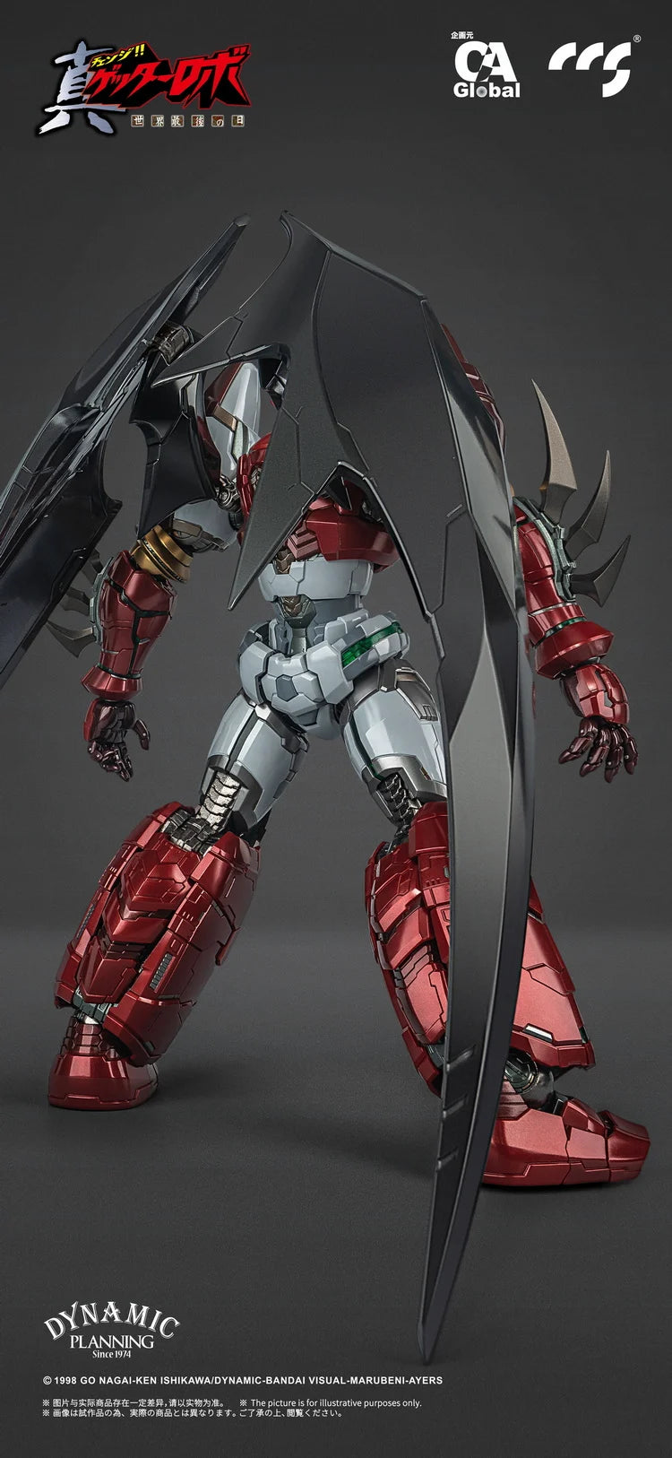 CCS Toys Getter Robo Armageddon Shin Getter 1 Stars Slasher Version - Special Order
