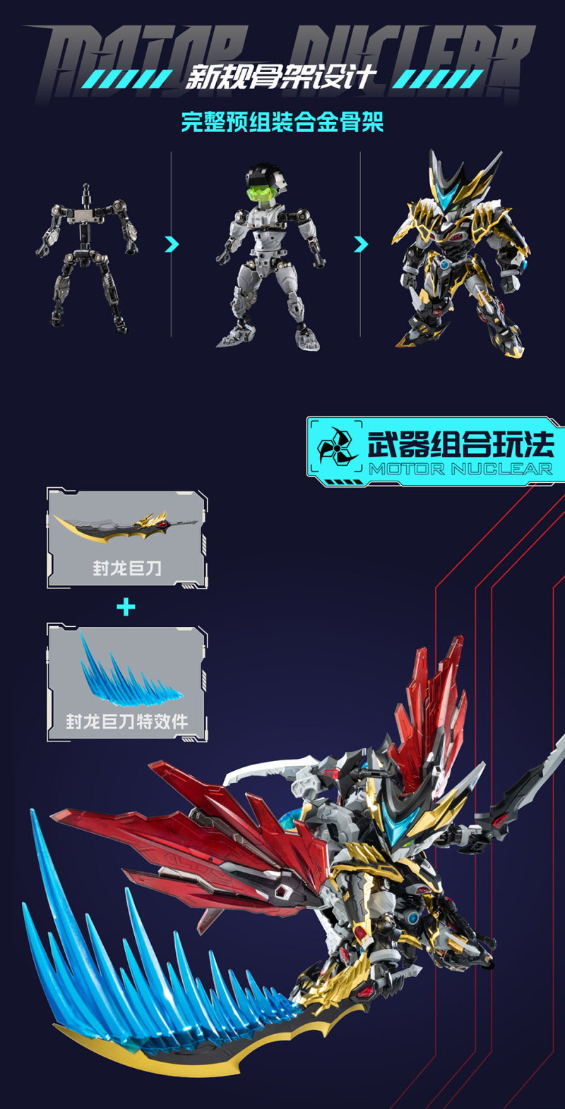 Motor Nuclear MNPQ-XH04 Gan Jiang Q Version