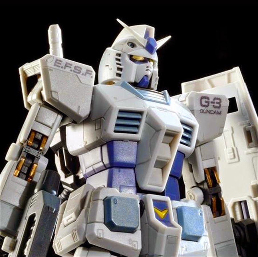 Premium Bandai RG 1/144 RX-78-3 Gundam G-3 Model Kit