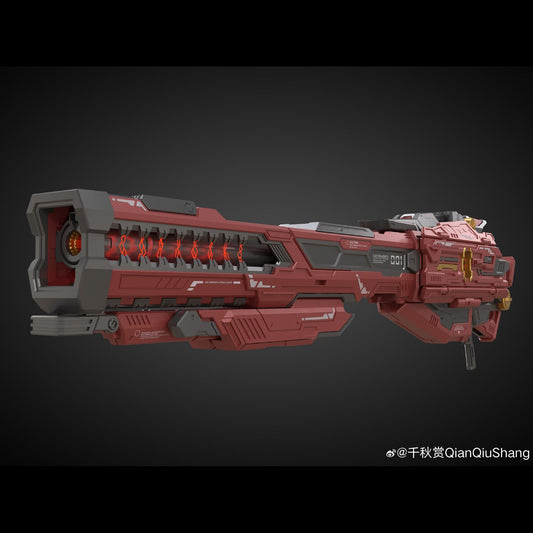 Qian Qiu Shang Railgun with LEDs for Einta Sky Defender