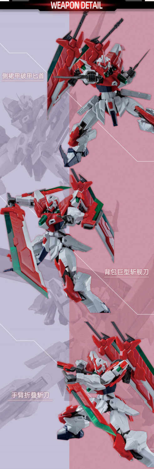 Soul Vogue BF 1/144 Sword Shadow & Cannon Shadow Metal Frame Model Kits