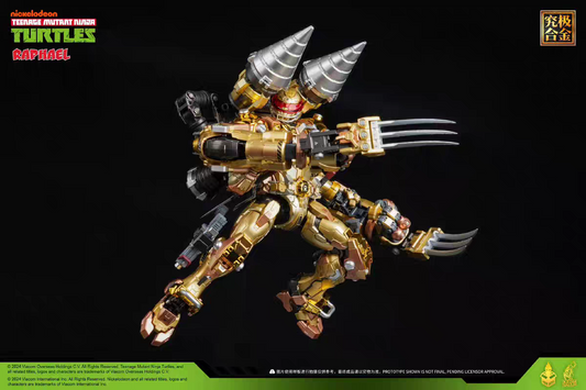 Heatboys Expo Limited Serialized Golden Version TMNT Raphael Figure