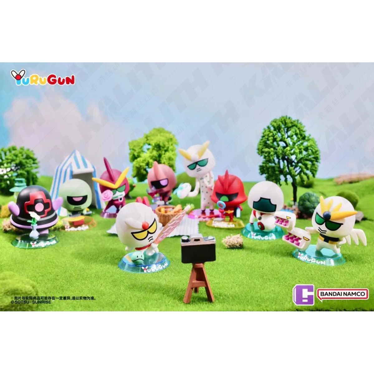 Yurugun Official Gundam Blind Box Set – Fuwa Fuwa Land