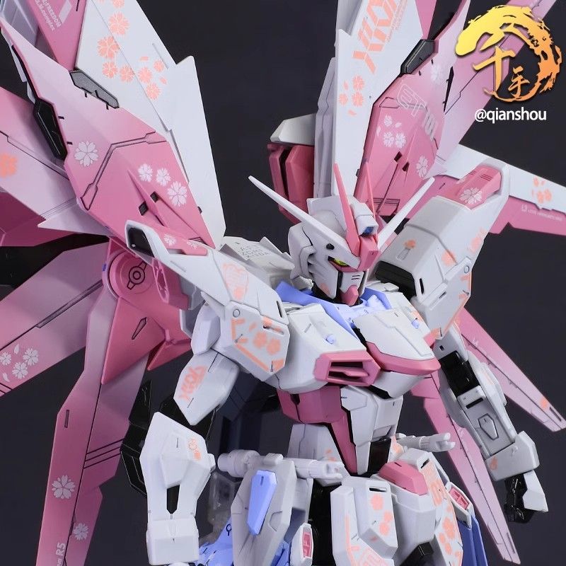 Bandai MG 1/100 Freedom Gundam 2.0 Custom Sakura Macaron Painted - Special Order