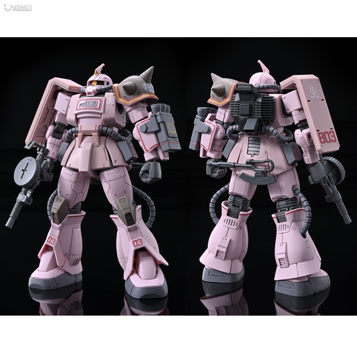 Premium Bandai HG 1/144 Zaku Desert Type (Pink Panther Corps)