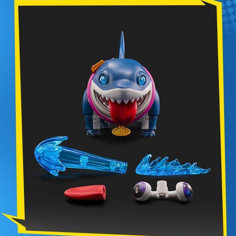 Blokees Marvel Rivals Champion Class Jeff the Land Shark Model Kit