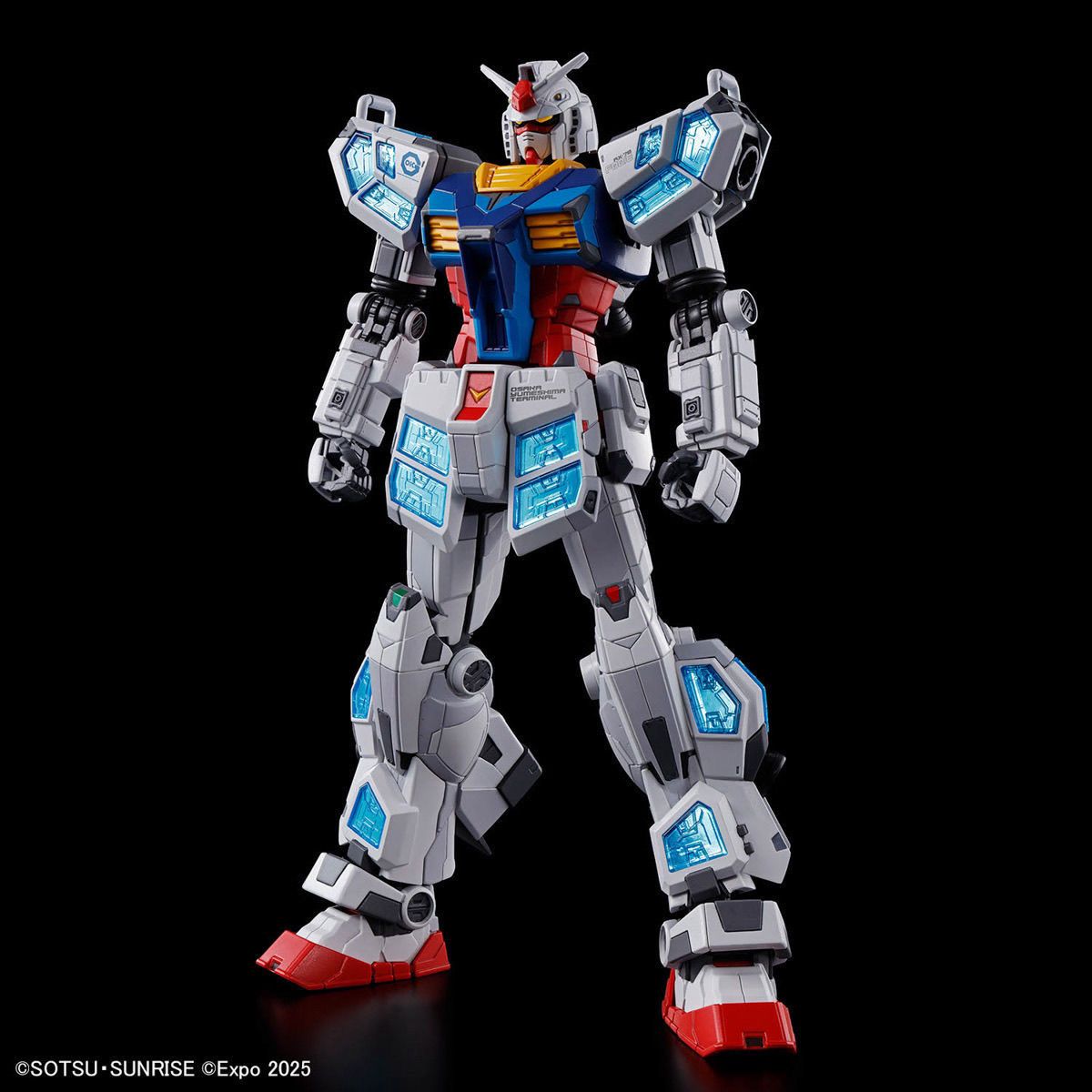 Bandai Spirits RX-78F00/E Gundam EX-001 Glass Feather Model Kit