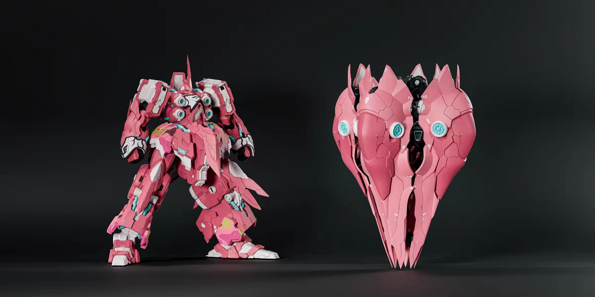 012 1/100 Big Pepper "Macaron" Model Kit
